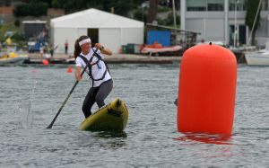 04 - Manca Notar na obratu. Foto: Tomaž Košir / SUP Magazin
